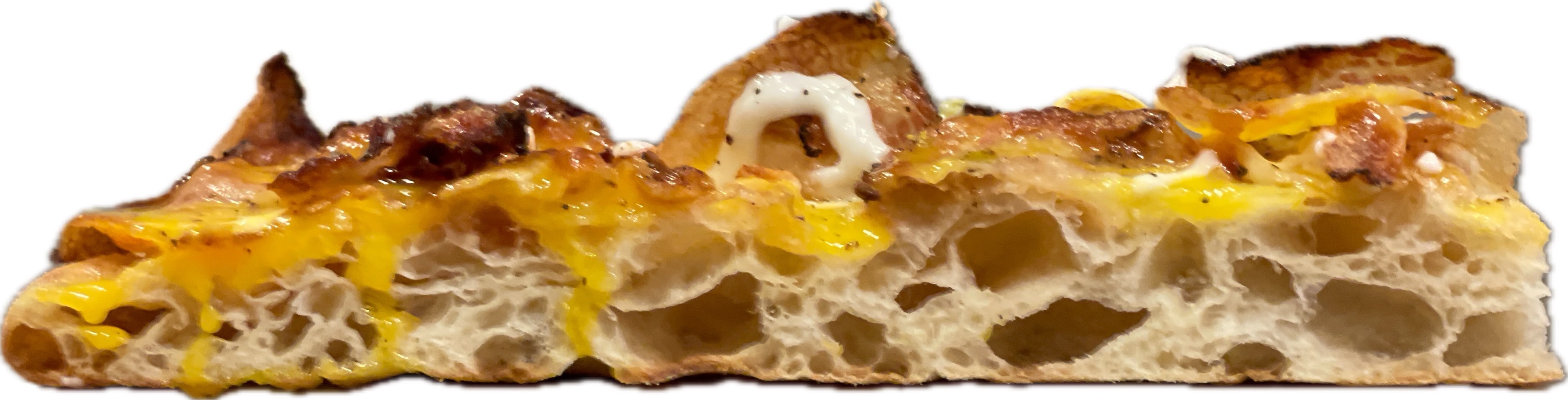 Sezione pizza Carbonara